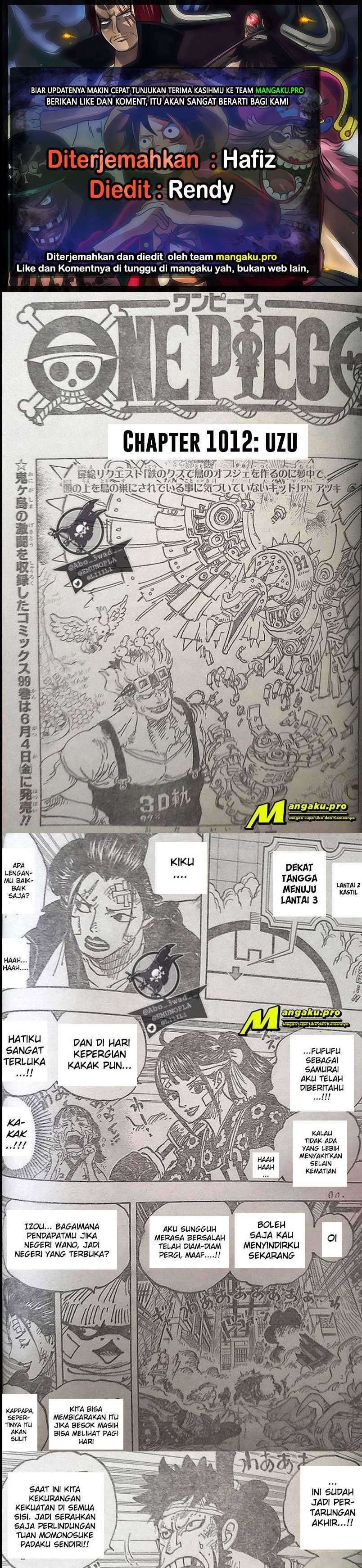 One Piece Chapter 1012 lq Image 0