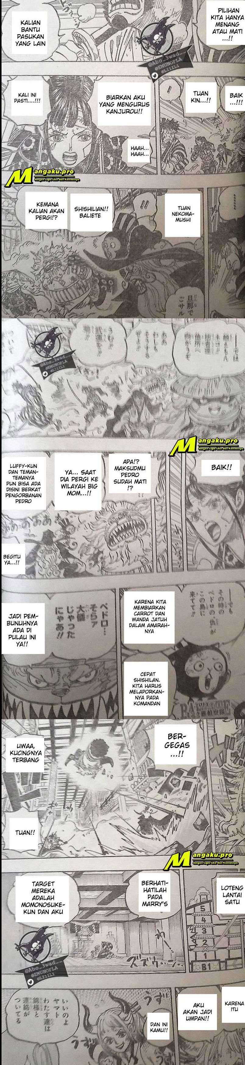 One Piece Chapter 1012 lq Image 1