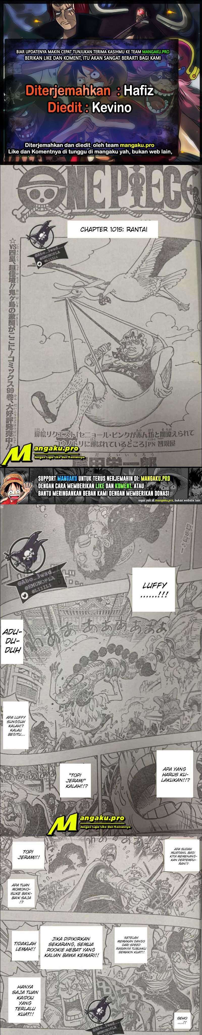 One Piece Chapter 1015 lq Image 0