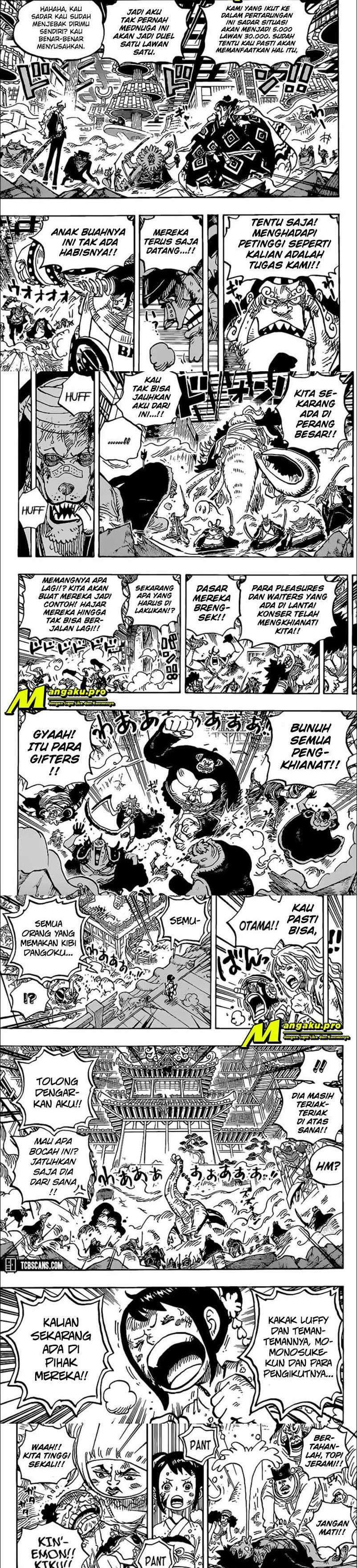 One Piece Chapter 1017 HQ Image 1