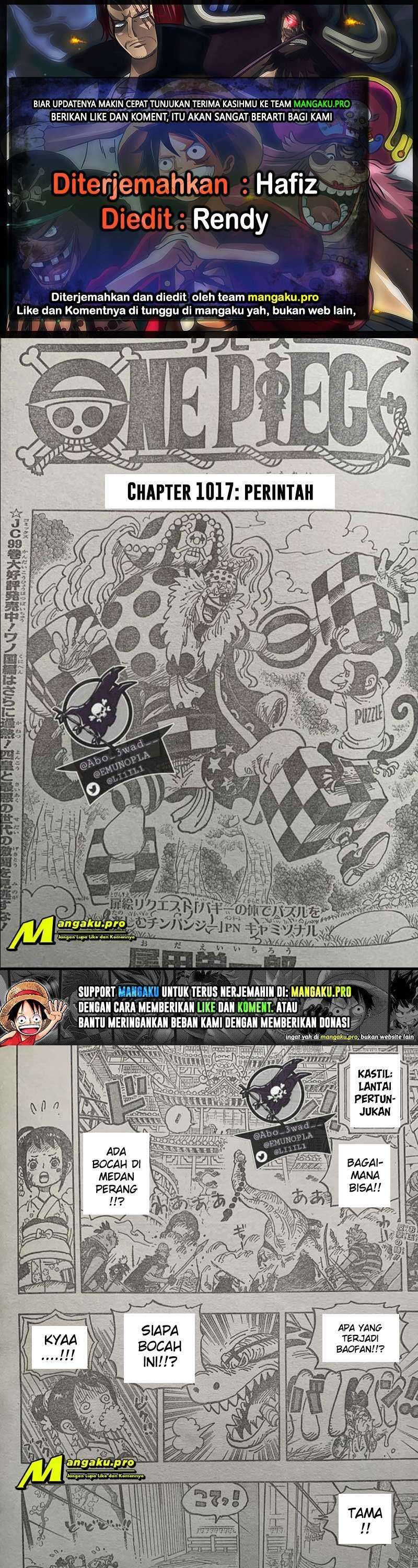 One Piece Chapter 1017 lq Image 0