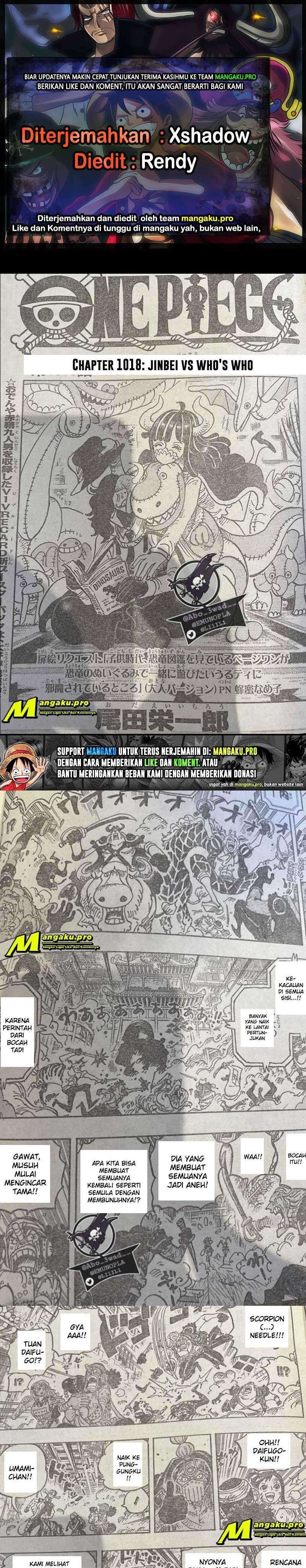 One Piece Chapter 1018 LQ Image 0