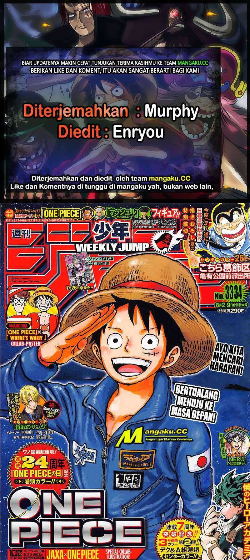 One Piece Chapter 1019 HQ Image 0