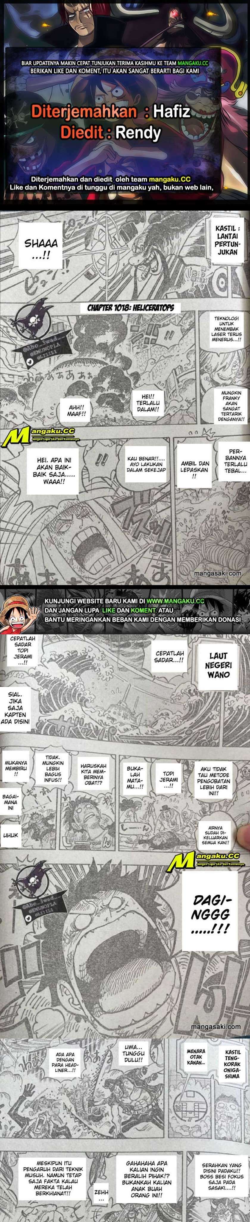 One Piece Chapter 1019 lq Image 0