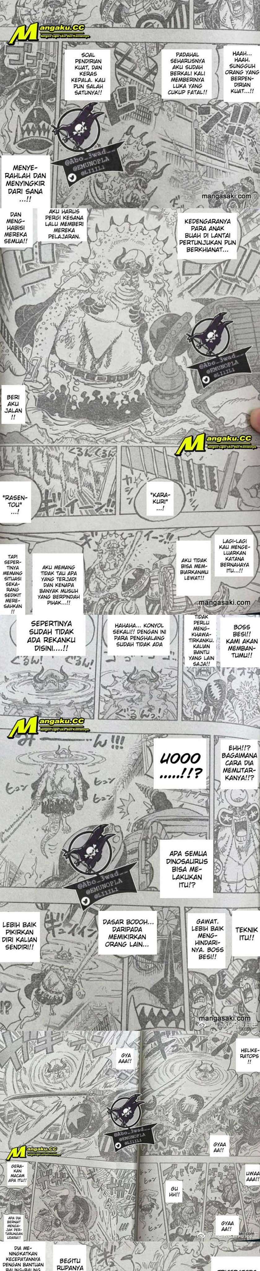 One Piece Chapter 1019 lq Image 1