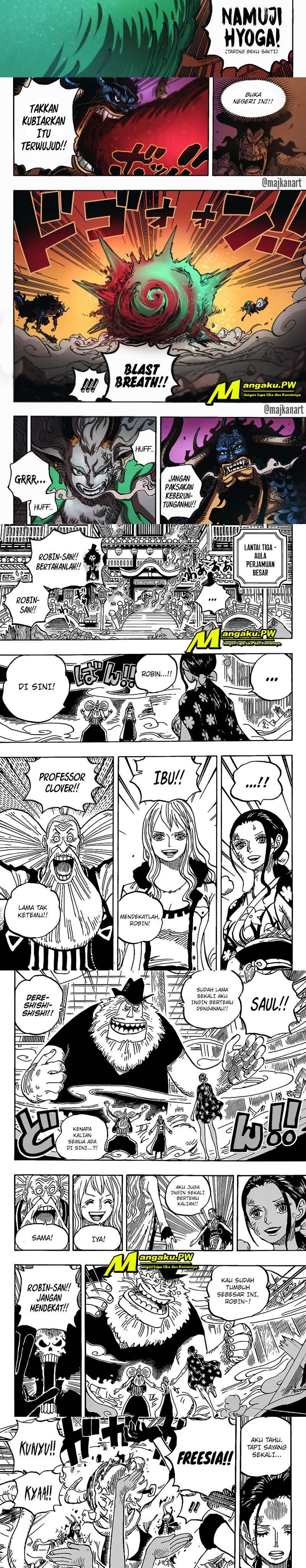 One Piece Chapter 1020 HQ Image 1