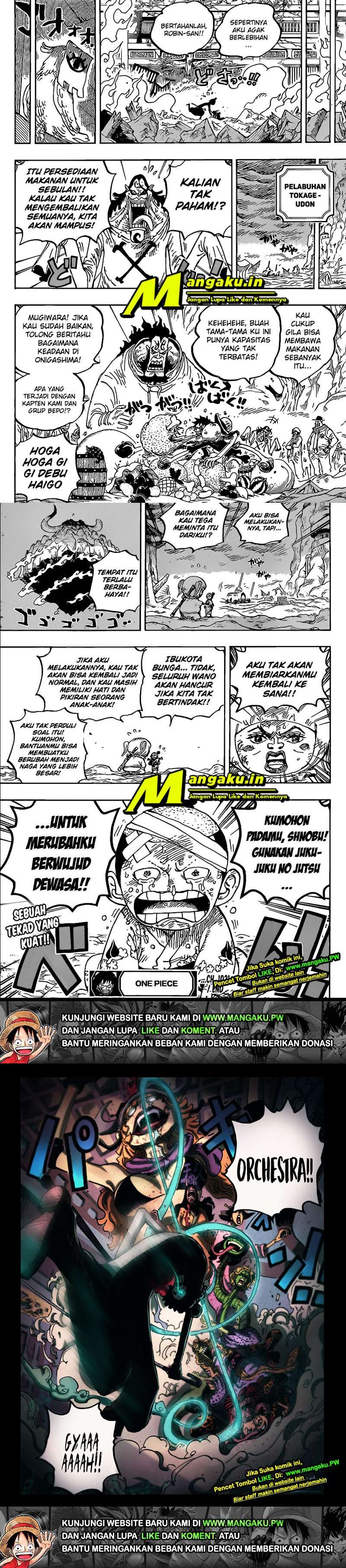 One Piece Chapter 1021 HQ Fix Image 5