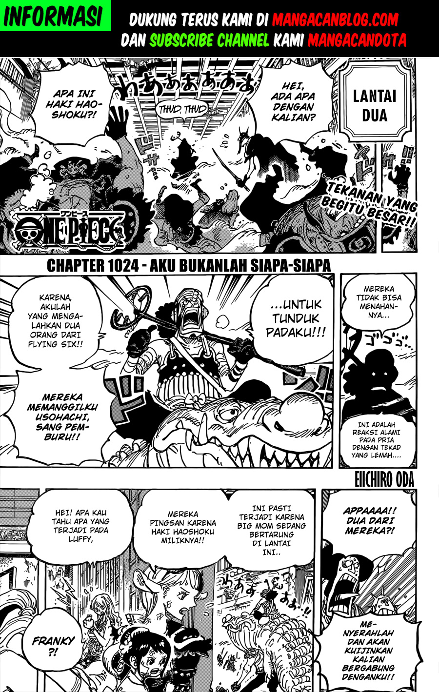 One Piece Chapter 1024 HQ Image 1