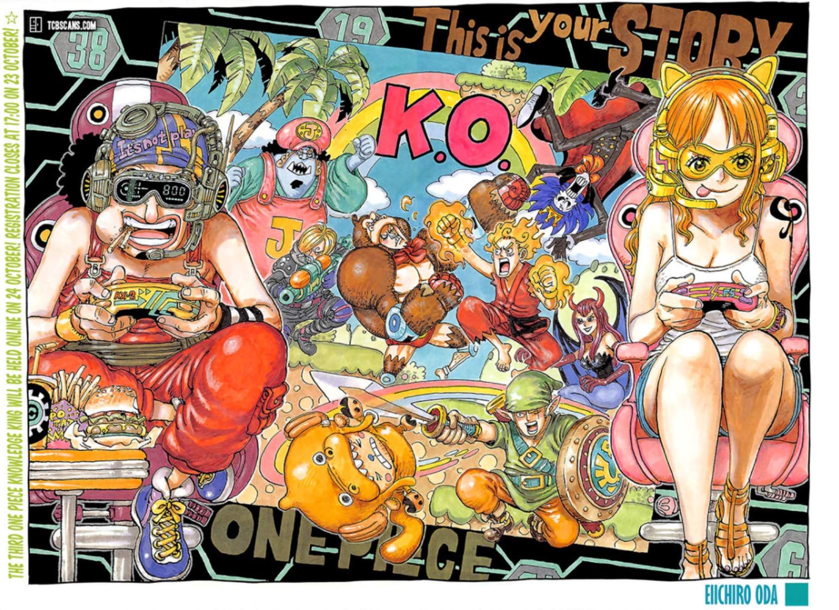 One Piece Chapter 1028 HQ Image 1