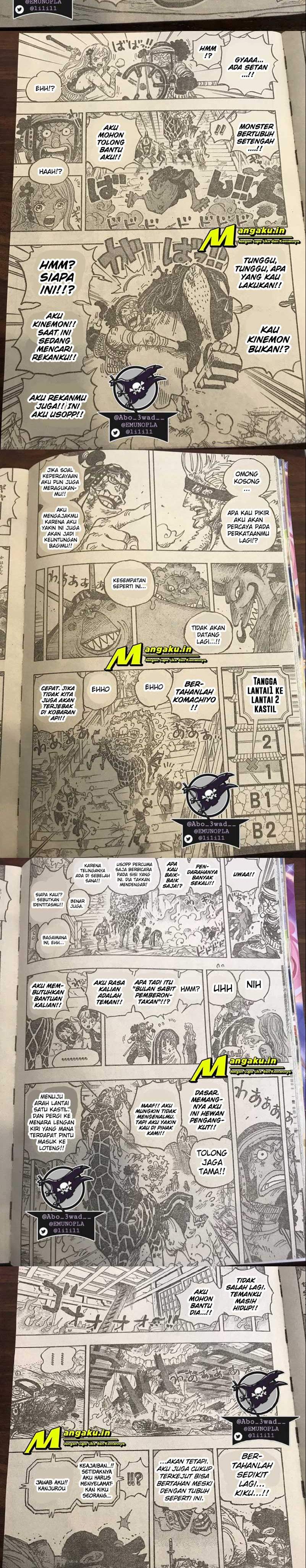 One Piece Chapter 1030 LQ Image 1