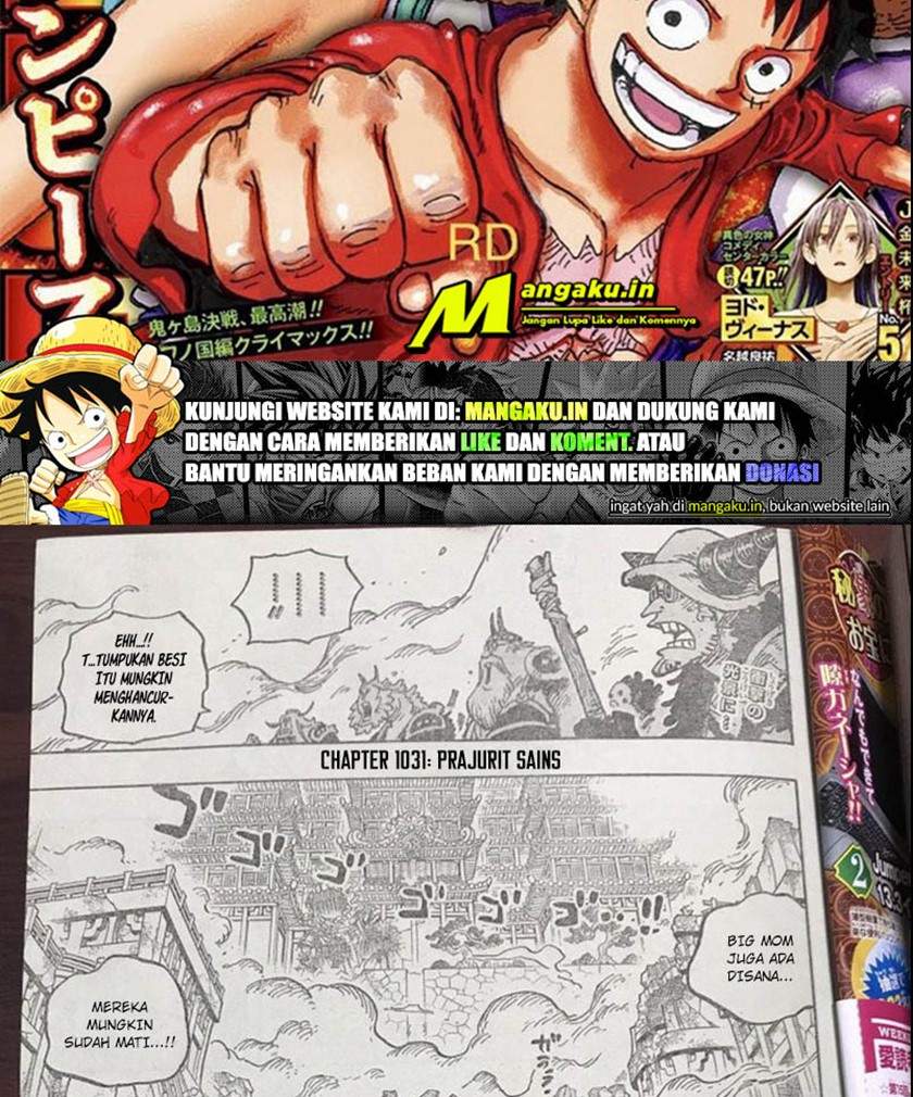 One Piece Chapter 1031 LQ Image 2