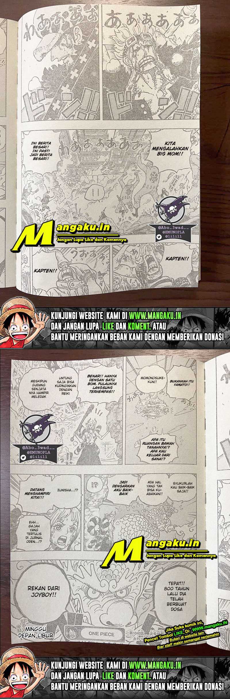 One Piece Chapter 1040 LQ Image 5