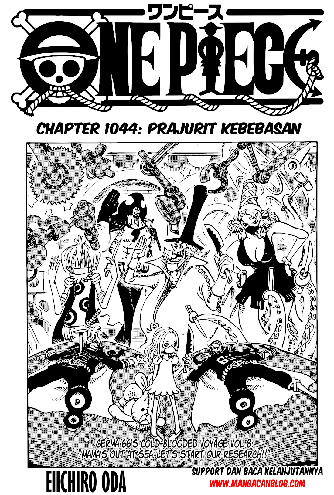 One Piece Chapter 1044 HD Image 0