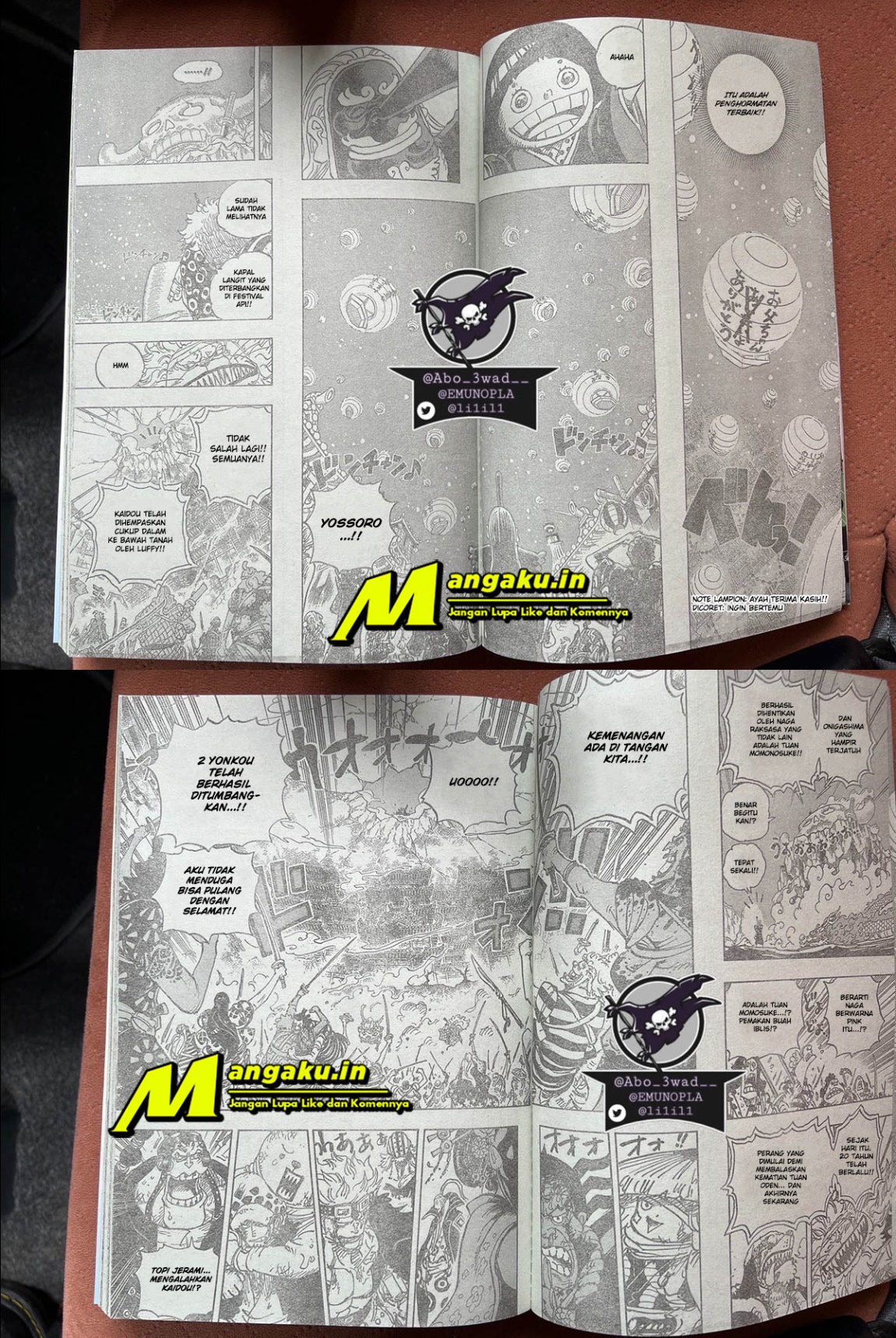 One Piece Chapter 1050 LQ Image 1