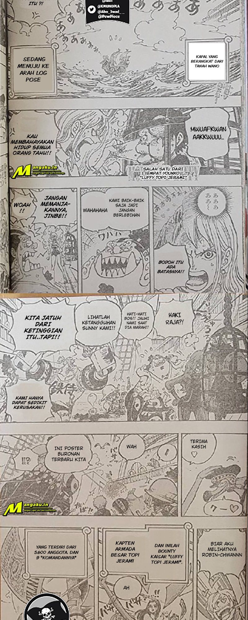 One Piece Chapter 1058 LQ Image 1