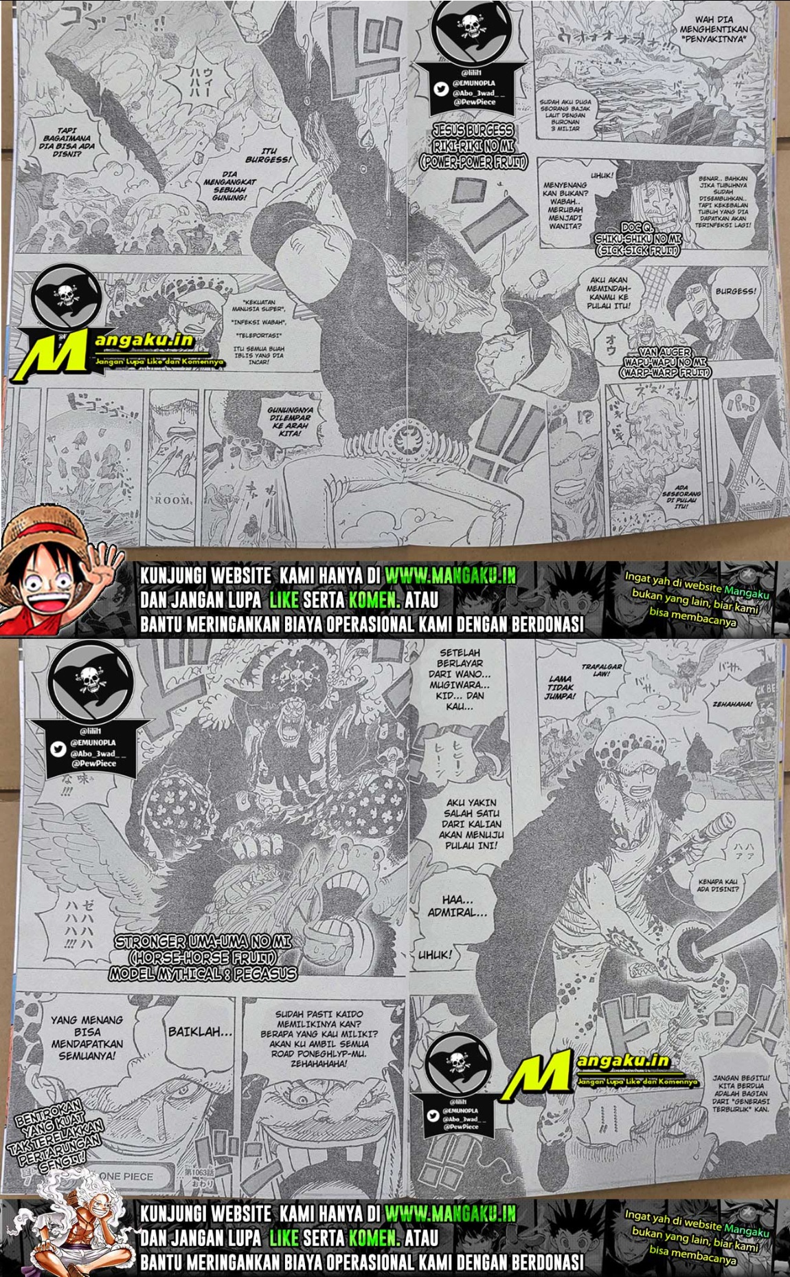 One Piece Chapter 1063 LQ Image 1