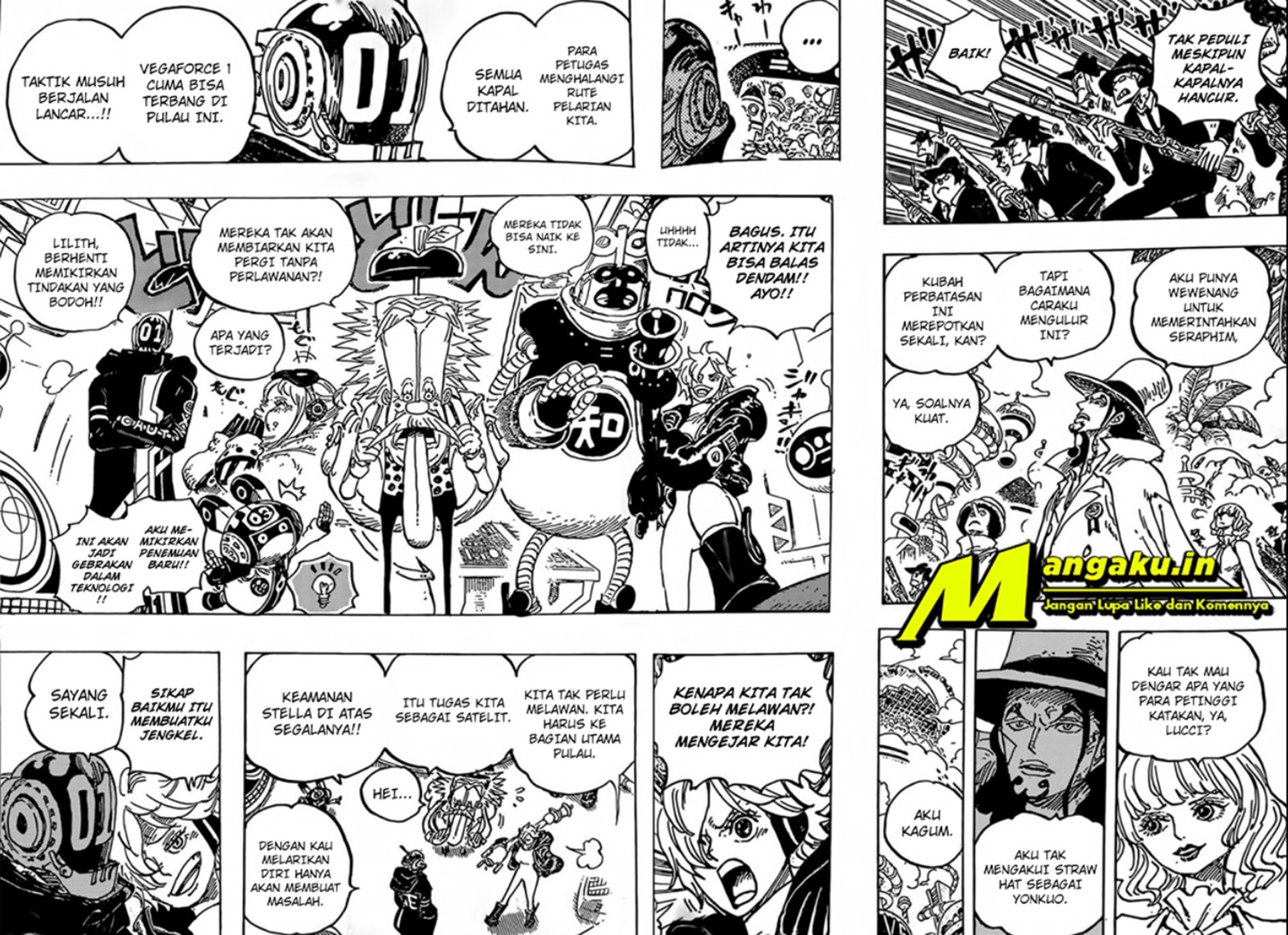 One Piece Chapter 1071 HQ Image 2