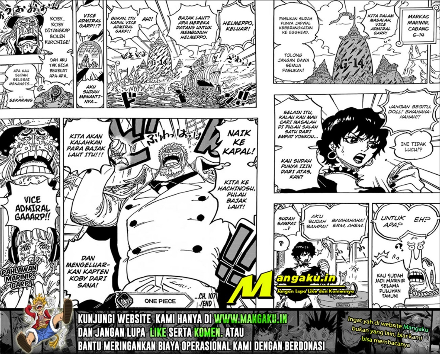 One Piece Chapter 1071 HQ Image 5