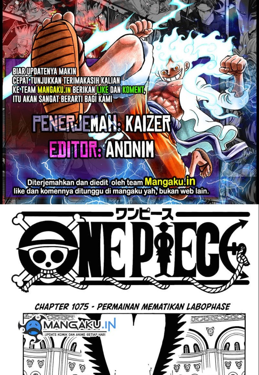 One Piece Chapter 1075 HQ Image 0