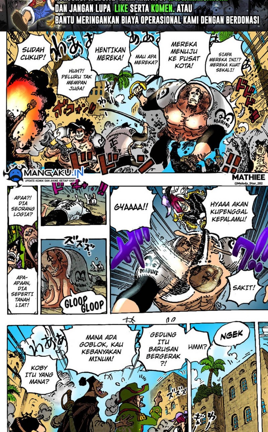 One Piece Chapter 1080 HQ Image 9