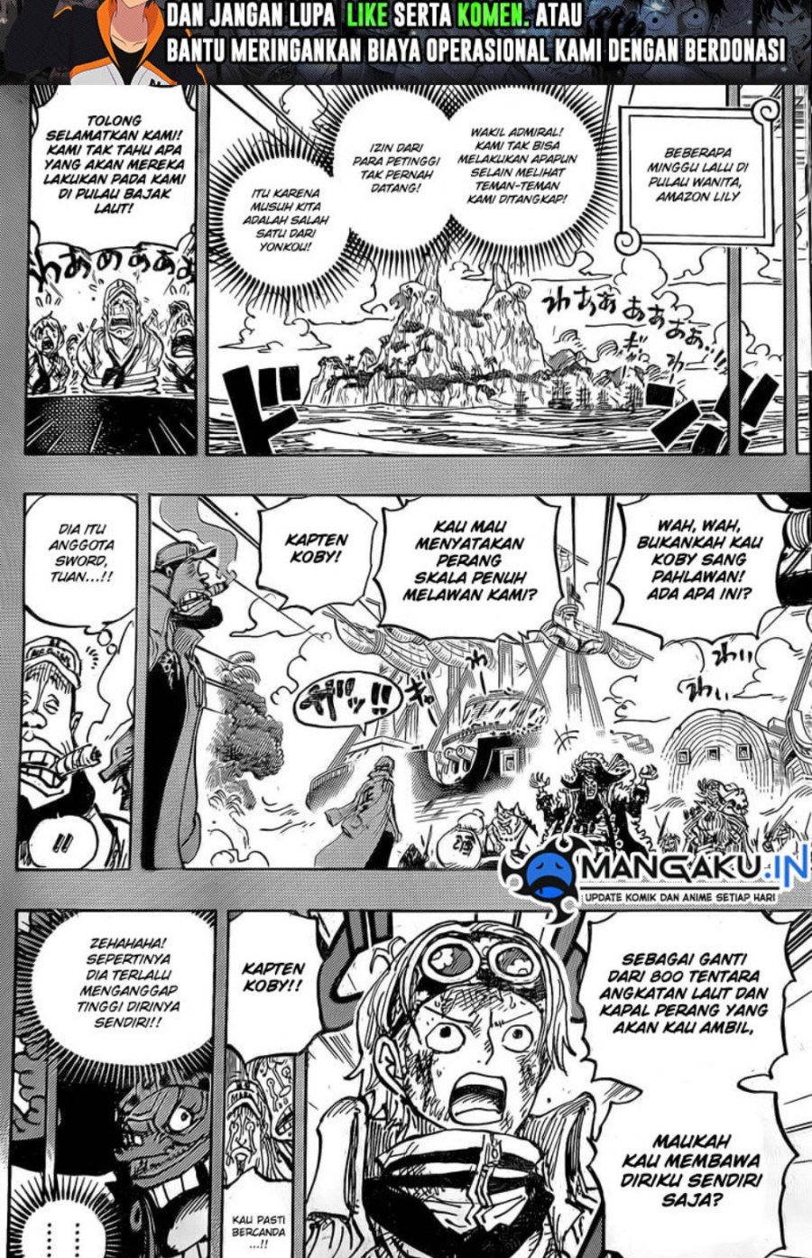 One Piece Chapter 1088 HQ Image 2