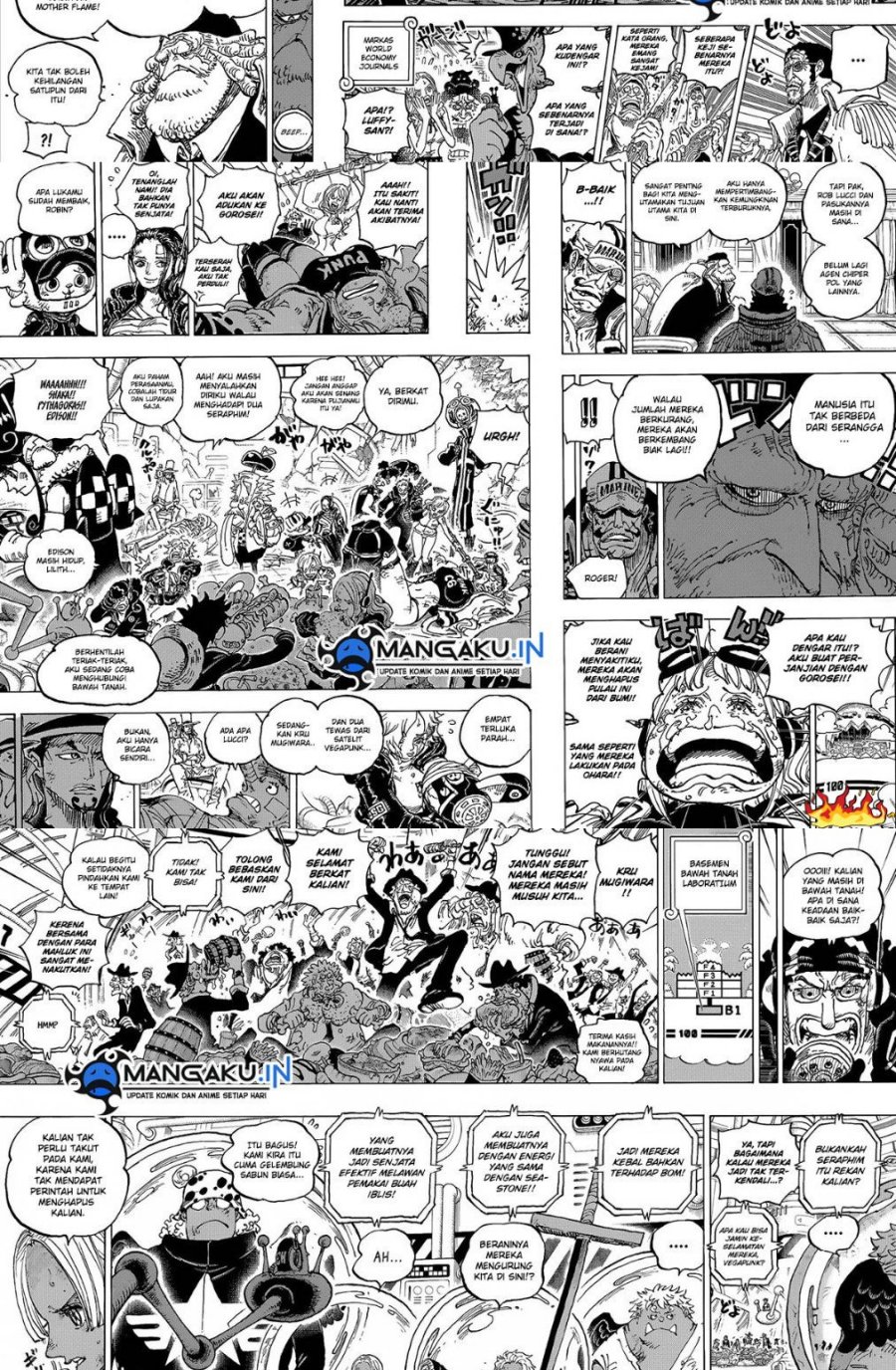 One Piece Chapter 1090 HQ Image 2