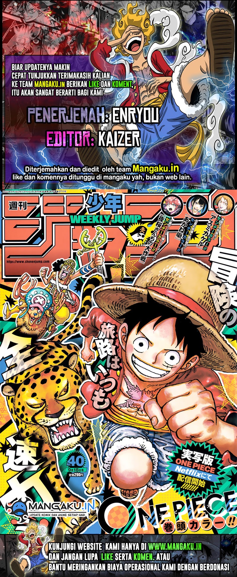One Piece Chapter 1091 HQ Image 0