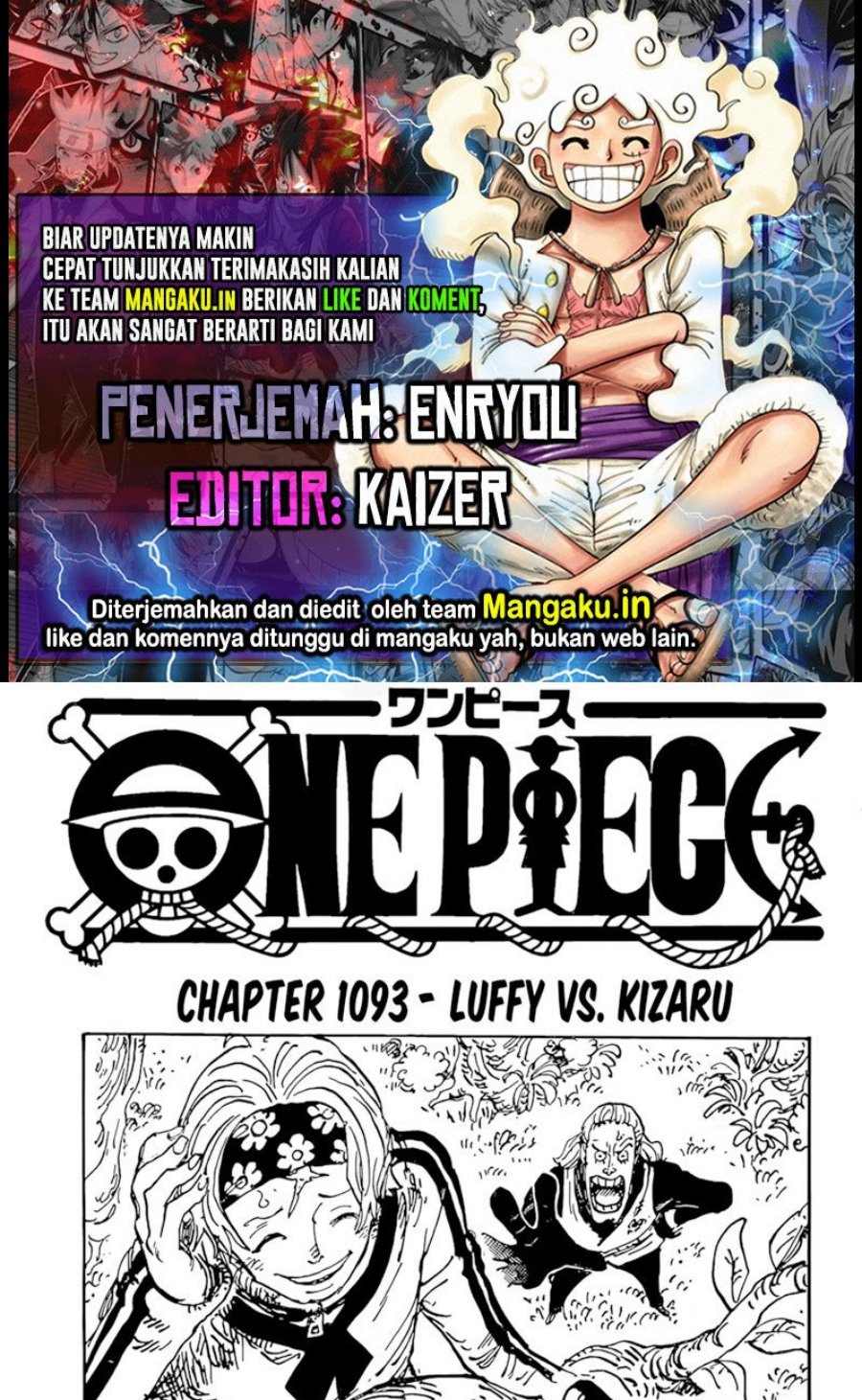One Piece Chapter 1093 HQ Image 0