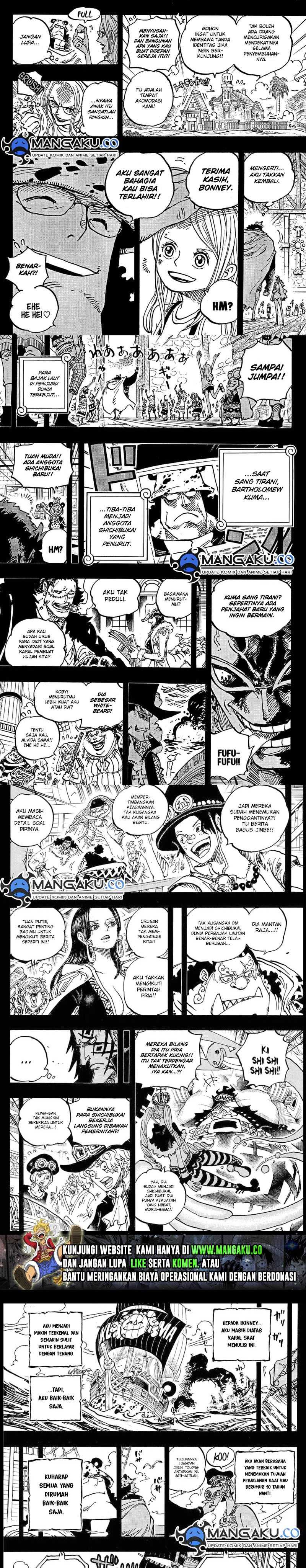 One Piece Chapter 1100 Image 4