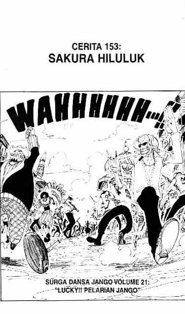 One Piece Chapter 153 Image 0