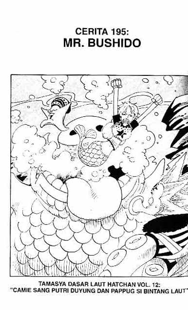 One Piece Chapter 195 Image 0