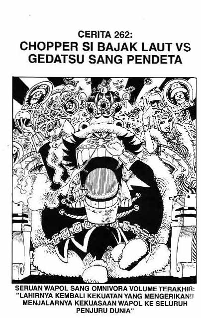 One Piece Chapter 262 Image 0