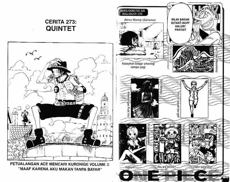 One Piece Chapter 273 Image 0