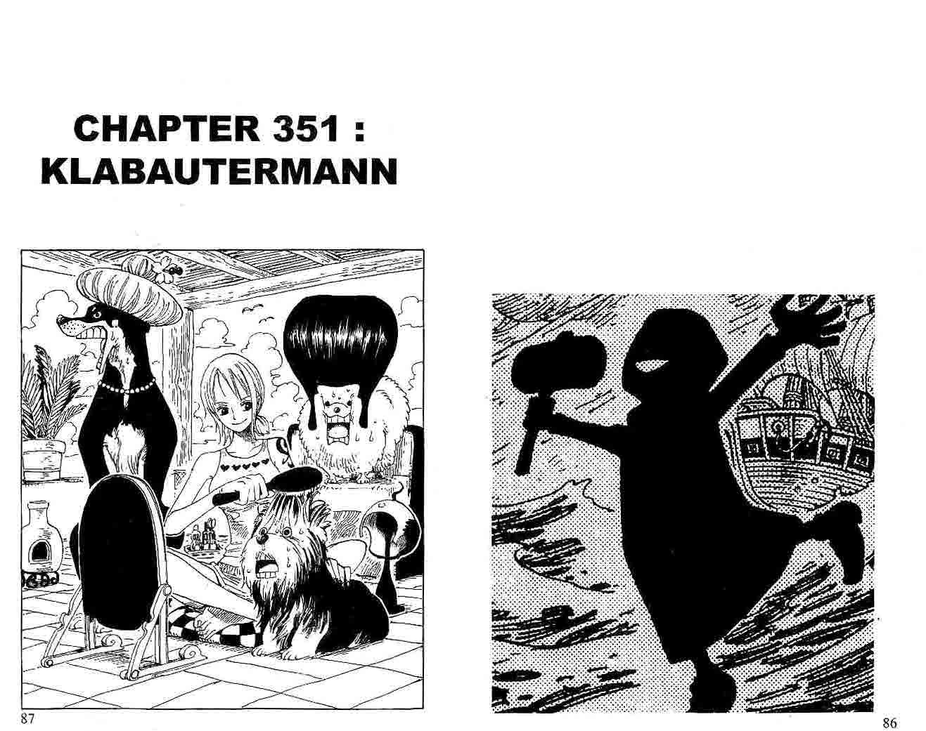One Piece Chapter 351 Image 0