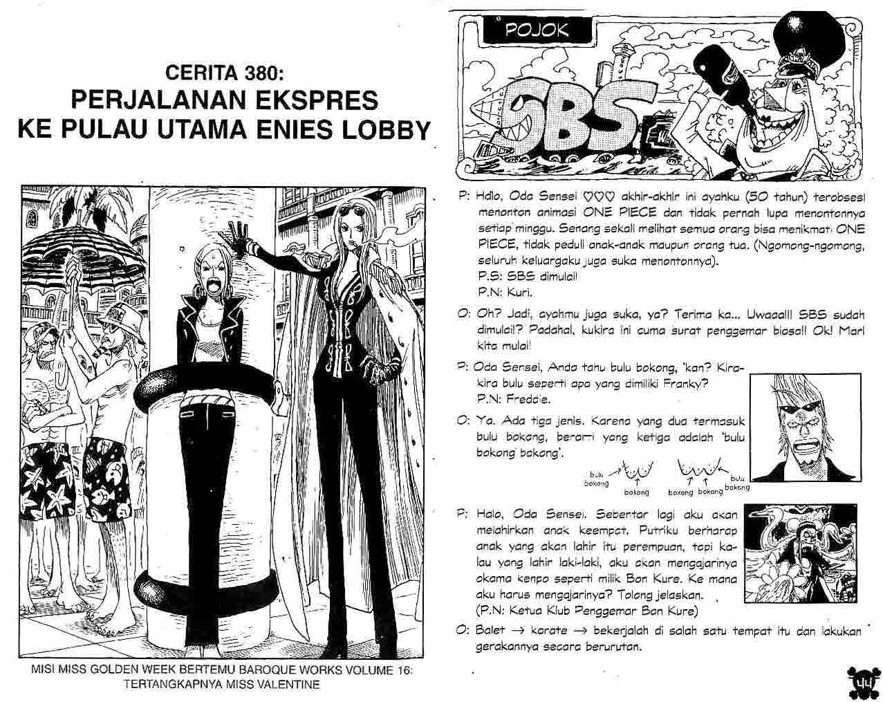 One Piece Chapter 380 Image 0