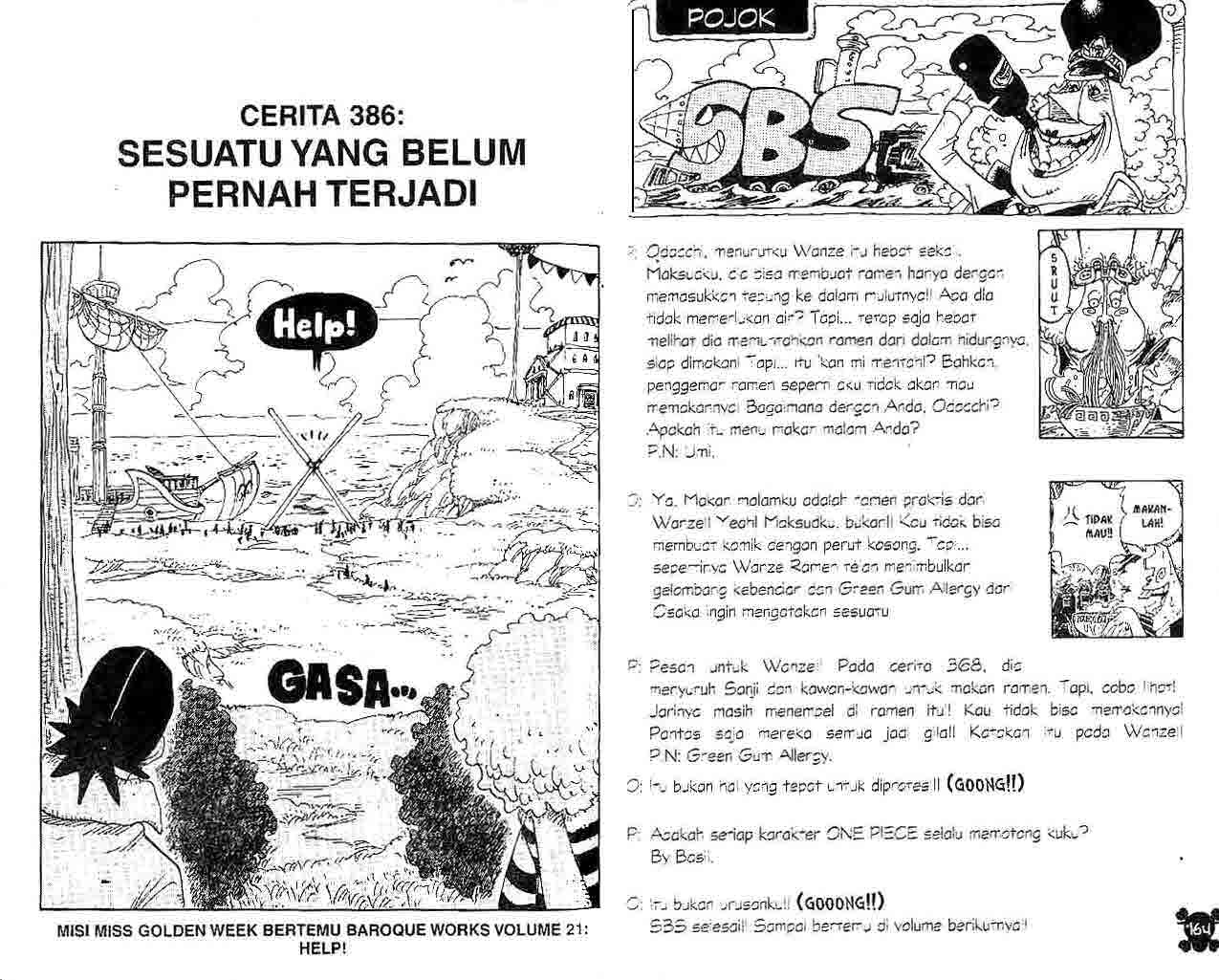 One Piece Chapter 386 Image 0