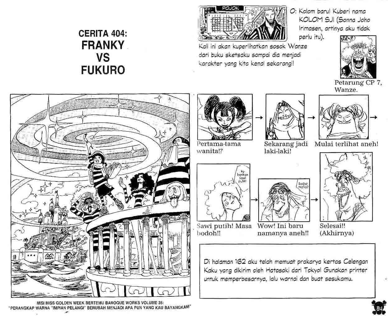 One Piece Chapter 404 Image 0