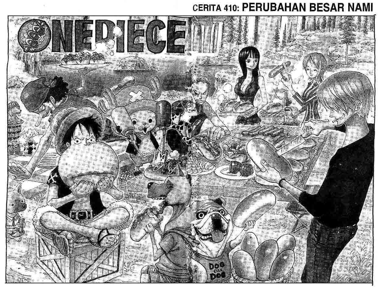 One Piece Chapter 410 Image 0