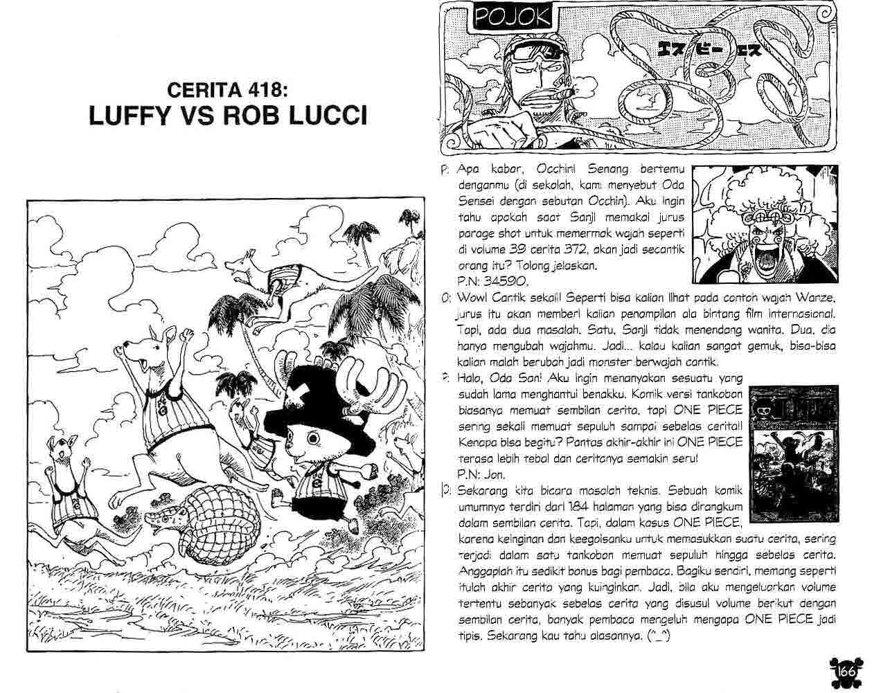 One Piece Chapter 418 Image 0