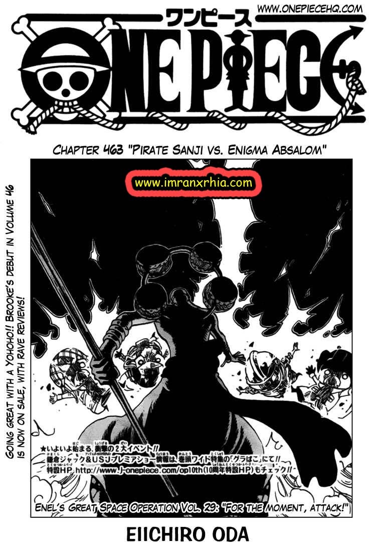 One Piece Chapter 463 Image 0