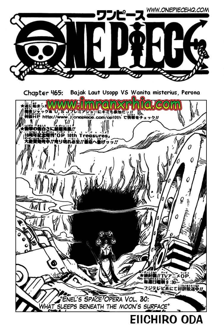 One Piece Chapter 465 Image 0
