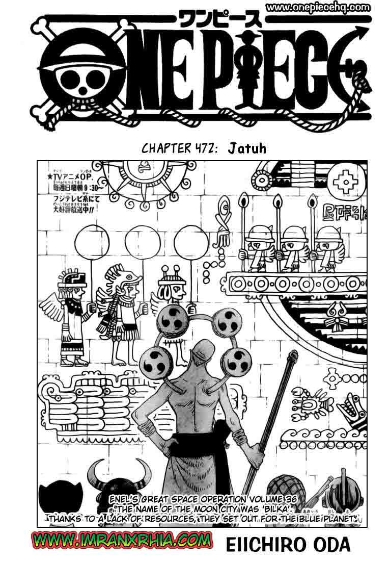 One Piece Chapter 472 Image 0