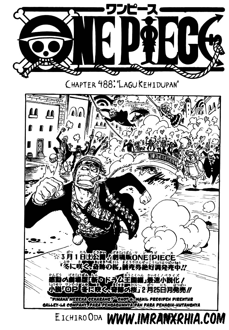 One Piece Chapter 488 Image 0