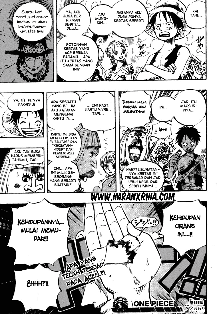 One Piece Chapter 489 Image 15