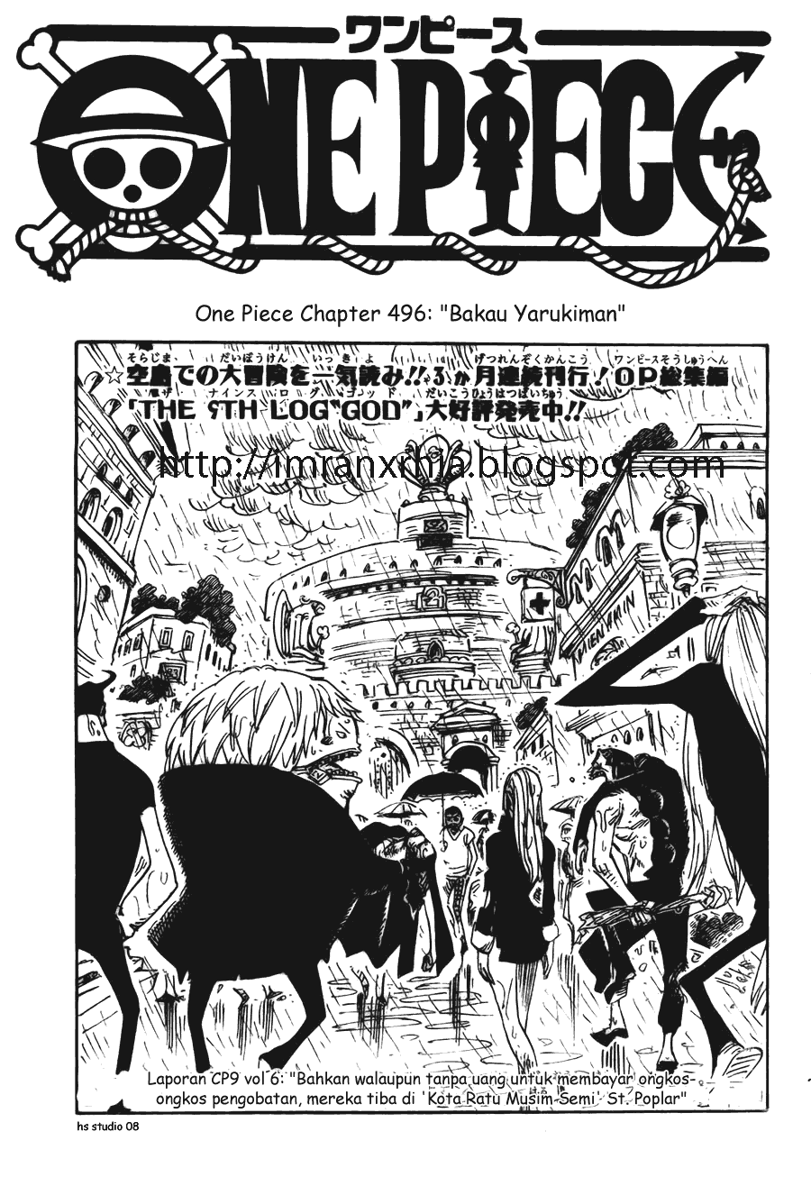 One Piece Chapter 496 Image 0