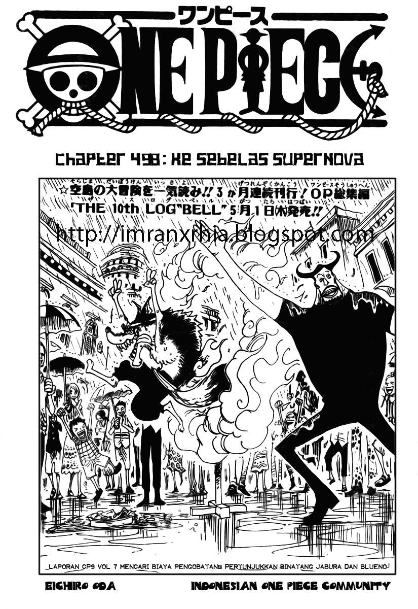 One Piece Chapter 498 Image 0