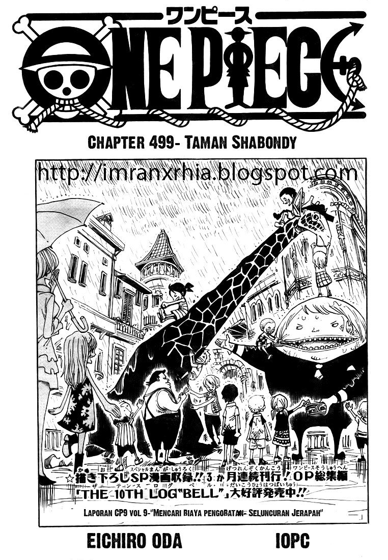 One Piece Chapter 499 Image 1