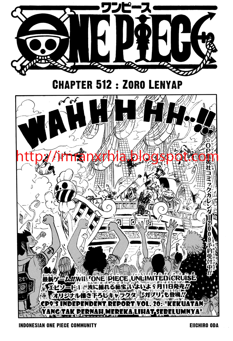 One Piece Chapter 512 Image 0