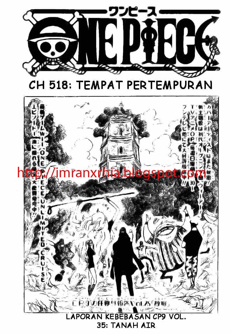 One Piece Chapter 518 Image 0