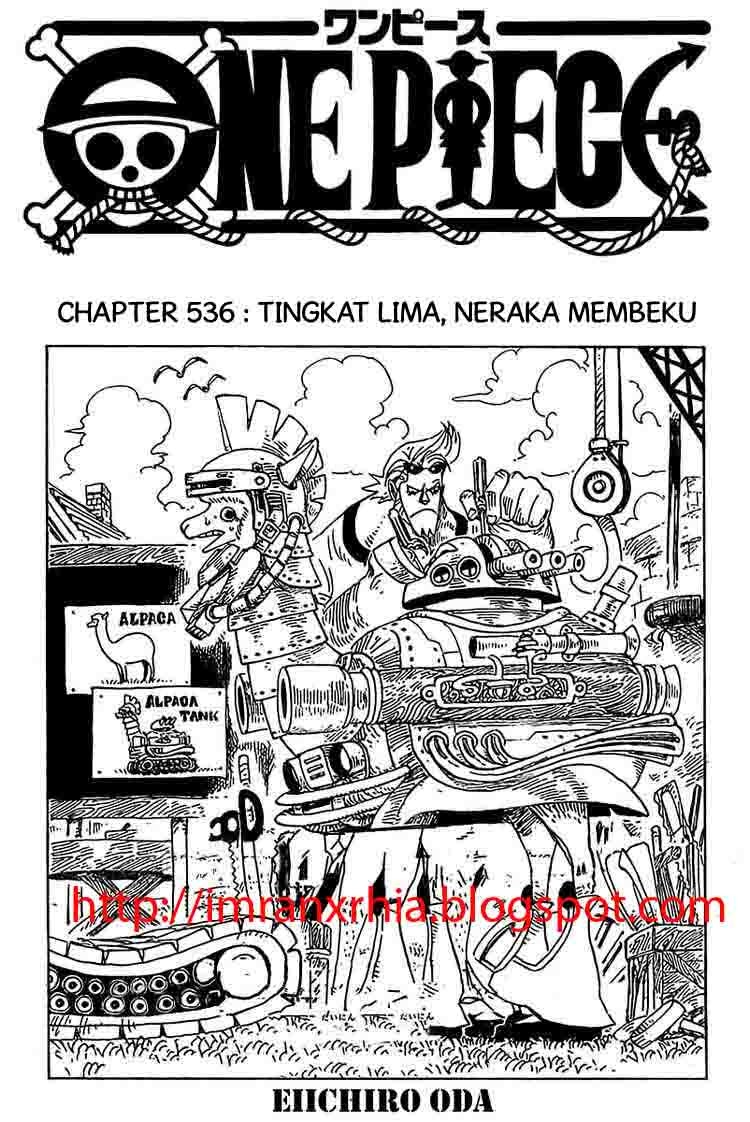 One Piece Chapter 536 Image 0